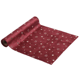 HOLY CHRISTMAS VELVET КОЛЕДЕН ПЛАТ ЗА ДЕКОРАЦИЯ 35/200 СМ