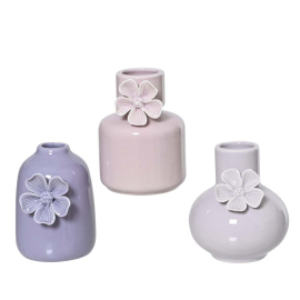 FLOWER ВАЗА H:12 АСОРТИ