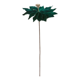 POINSETTIA VELVET ИЗКУСТВЕНО ЦВЕТЕ КОЛЕДНА ЗВЕЗДА 75 СМ