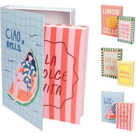 ДЕКОРАТИВНА КНИГА С МЯСТО ЗА СЪХРАНЕНИЕ 31 СМ АСОРТИ