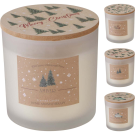 XMAS КОЛЕДНА СВЕЩ 270 ГР. АСОРТИ