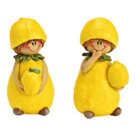 LEMON СТАТУЕТКА ДЕТЕ ЛИМОНЧЕ 6/6/10 СМ АСОРТИ