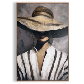 HAT CHIC КАРТИНА С РАМКА 78/118 СМ