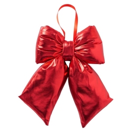 КОЛЕДНА ПАНДЕЛКА ЧЕРВЕНА 32 СМ