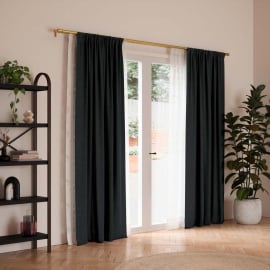 BLACKOUT ПЕРДЕ ПЛЪТНО С ПЕРДЕЛИК СЕТ 2 БР.150/250СМ