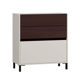 КОМОД С 3 ЧЕКМЕДЖЕТА КОЛХИДА 80/40/88 СМ КАШМИР И ТЪМЕН ДЪРВЕСЕН