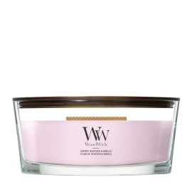CHERRY BLOSSOM & VANILLA АРОМАТНА СВЕЩ ЕЛИПСОВИДЕН БУРКАН