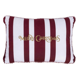 MERRY CHRISTMAS КОЛЕДНА ДЕКО ВЪЗГЛАВНИЦА С ЦИП 40/60СМ