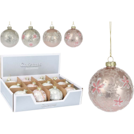 КОЛЕДНА ТОПКА АСОРТИ 8 CM