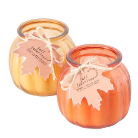 AUTUMN MAPLE ТИКВА ДЕКО СВЕЩ 7.3 СМ АСОРТИ