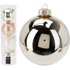 СЕТ 4 БР. КОЛЕДНИ ТОПКИ ЗА ЕЛХА 10 СМ