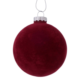 VELVANA VELVET КОЛЕДНА ТОПКА 8 СМ