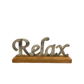 ДЕКО НАДПИС RELAX 27.5/5/12.5 СМ