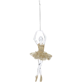 КОЛЕДНА ВИСУЛКА ЗА ЕЛХА БАЛЕРИНА АСОРТИ 17 CM