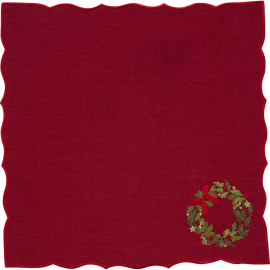 XMAS ELMA САЛФЕТКИ ЗА СЕРВИРАНЕ СЕТ 4БР.40/40CM