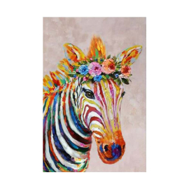 ZEBRA МАСЛЕНА КАРТИНА 80/120 СМ
