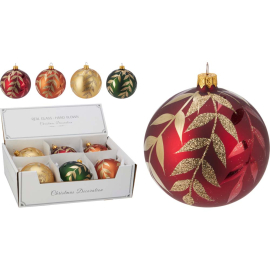 КОЛЕДНА ТОПКА 10 СМ АСОРТИ