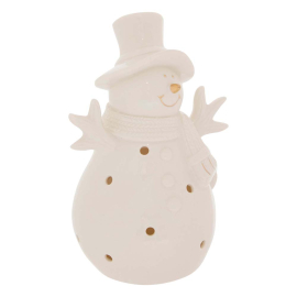 SNOWMAN КОЛЕДНА СТАТУЕТКА СНЕЖЕН ЧОВЕК 19 СМ