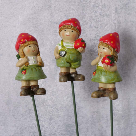 TUTTI FRUTTI STRAWBERRY EMILY СТАТУЕТКА ЗА КАШПА АСОРТИ 25 СМ