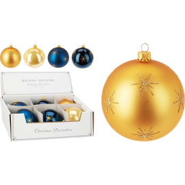 КОЛЕДНА ТОПКА 10 СМ АСОРТИ