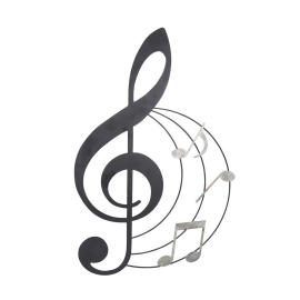 MUSICALE МЕТАЛНА ДЕКОРАЦИЯ ЗА СТЕНА 44.5/68 СМ