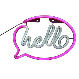 HELLO LED АПЛИК 21/29.7/1.7 СМ