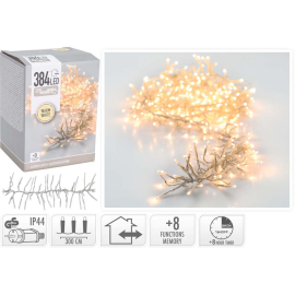 384 LED КОЛЕДНИ ЛАМПИЧКИ 300 СМ