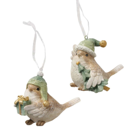 КОЛЕДНА ВИСУЛКА ЗА ЕЛХА 7.5/7 СМ АСОРТИ