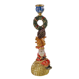 SANTA КОЛЕДЕН СВЕЩНИК 36 СМ