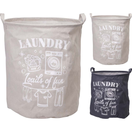 КОШ ЗА ПРАНЕ С ДРЪЖКИ 40/50 СМ АСОРТИ