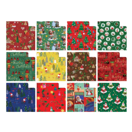 КОЛЕДНА ОПАКОВЪЧНА ХАРТИЯ АСОРТИ 2X0.7 M