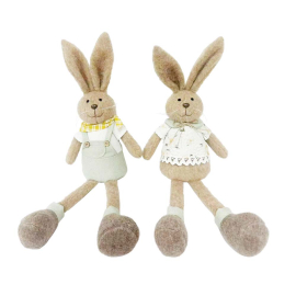 TRADITIONAL EASTER ВЕЛИКДЕНСКА ФИГУРА СЕДЯЩ ЗАЕК 51 СМ АСОРТИ