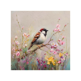 SPARROW КАРТИНА 32/32 СМ