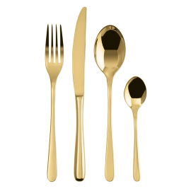 SAMB TASTE PVD GOLD ПРИБОРИ ЗА ХРАНЕНЕ 24 ЧАСТИ