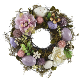 FLOWERS ДЕКОРАТИВЕН ВЕНЕЦ 23 СМ