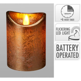 LED КОЛЕДНА СВЕЩ 7.5/10 СМ