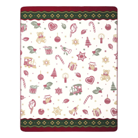 VB XMAS TOY`S DELIGHT КОЛЕДНО ОДЕЯЛО 150/200СМ