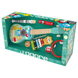 КОМПЛЕКТ ДЕТСКИ МУЗИКАЛНИ ИНСТРУМЕНТИ 7 ЧАСТИ