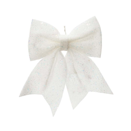 СЕТ 3 БР. КОЛЕДНИ ПАНДЕЛКИ БЯЛ 12/13 СМ