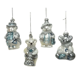 КОЛЕДНА ВИСУЛКА 7.5 СМ МЕЧЕТА АСОРТИ