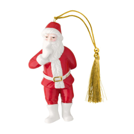 CHRISTMAS CLASSICS КОЛЕДНА ИГРАЧКА ЗА ЕЛХА ДЯДО КОЛЕДА 11 СМ