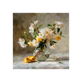 APPLE FLOWERS КАРТИНА 60/60 СМ