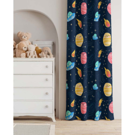 COSMOS ПЕРДЕ ПЛЪТНО СЕТ 2БР. 135/250СМ