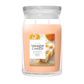 TANGERINE&VANILLA  АРОМАТНА СВЕЩ ГОЛЯМ БУРКАН 567 ГР.