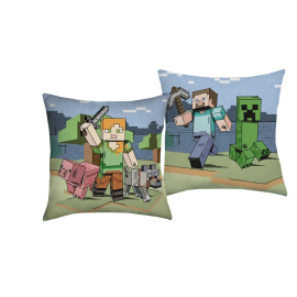 MINECRAFT ДЕКОРАТИВНА ВЪЗГЛАВНИЦА 40/40СМ