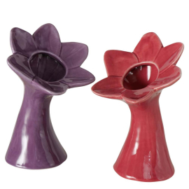 NANULA КЕРАМИЧНА ВАЗА ЦВЕТЕ 17 СМ АСОРТИ