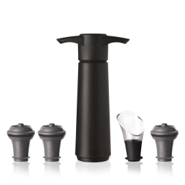WINE SAVER СЕТ АКСЕСОАРИ ЗА ВИНО 5 ЧАСТИ 7.3x22x5.1СМ