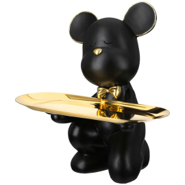 BRUNO СТАТУЕТКА МЕЧЕ С ПОДНОС ЗА ВЕЩИ 23.5 СМ