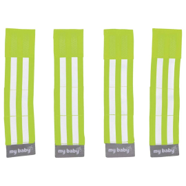 СЕТ 4БР. РЕФЛЕКТОРНИ ЛЕПЕНКИ ЗА КОЛИЧКА