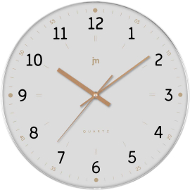 SHINY СТЕНЕН ЧАСОВНИК С БЕЗШУМЕН МЕХАНИЗЪМ 35 СМ